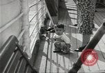 Image of Swedish ocean liner MS Gripsholm Jersey City New Jersey USA, 1943, second 25 stock footage video 65675058281