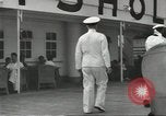Image of Swedish ocean liner MS Gripsholm Jersey City New Jersey USA, 1943, second 52 stock footage video 65675058281