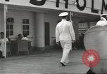 Image of Swedish ocean liner MS Gripsholm Jersey City New Jersey USA, 1943, second 53 stock footage video 65675058281