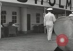 Image of Swedish ocean liner MS Gripsholm Jersey City New Jersey USA, 1943, second 54 stock footage video 65675058281