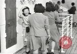 Image of Swedish ocean liner MS Gripsholm Jersey City New Jersey USA, 1943, second 59 stock footage video 65675058281