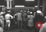 Standbild Japanische Geschäftsleute und Beamte sind die ersten die an Bord der MS Gripsholm für die Rückführung nach Japan Jersey City New Jersey USA, 1943, aus Sekunde 14 historischem Filmmaterial Videoclip 65675058284