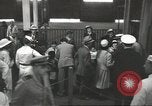 Standbild Japanische Geschäftsleute und Beamte sind die ersten die an Bord der MS Gripsholm für die Rückführung nach Japan Jersey City New Jersey USA, 1943, aus Sekunde 15 historischem Filmmaterial Videoclip 65675058284