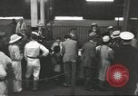Standbild Japanische Geschäftsleute und Beamte sind die ersten die an Bord der MS Gripsholm für die Rückführung nach Japan Jersey City New Jersey USA, 1943, aus Sekunde 17 historischem Filmmaterial Videoclip 65675058284
