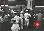 Standbild Japanische Geschäftsleute und Beamte sind die ersten die an Bord der MS Gripsholm für die Rückführung nach Japan Jersey City New Jersey USA, 1943, aus Sekunde 19 historischem Filmmaterial Videoclip 65675058284