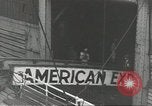 Standbild Japanische Geschäftsleute und Beamte sind die ersten die an Bord der MS Gripsholm für die Rückführung nach Japan Jersey City New Jersey USA, 1943, aus Sekunde 25 historischem Filmmaterial Videoclip 65675058284