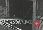 Standbild Japanische Geschäftsleute und Beamte sind die ersten die an Bord der MS Gripsholm für die Rückführung nach Japan Jersey City New Jersey USA, 1943, aus Sekunde 43 historischem Filmmaterial Videoclip 65675058284