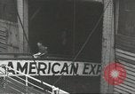 Standbild Japanische Geschäftsleute und Beamte sind die ersten die an Bord der MS Gripsholm für die Rückführung nach Japan Jersey City New Jersey USA, 1943, aus Sekunde 47 historischem Filmmaterial Videoclip 65675058284