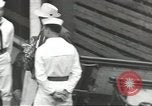 Standbild Japanische Geschäftsleute und Beamte sind die ersten die an Bord der MS Gripsholm für die Rückführung nach Japan Jersey City New Jersey USA, 1943, aus Sekunde 62 historischem Filmmaterial Videoclip 65675058284