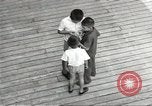 Standbild Schwedisches Schiff M S Gripsholm Jersey City New Jersey USA, 1943, aus Sekunde 27 historischem Filmmaterial Videoclip 65675058285