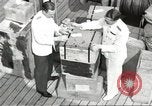 Standbild Schwedisches Schiff M S Gripsholm Jersey City New Jersey USA, 1943, aus Sekunde 35 historischem Filmmaterial Videoclip 65675058285