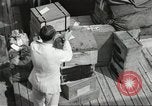 Standbild Schwedisches Schiff M S Gripsholm Jersey City New Jersey USA, 1943, aus Sekunde 46 historischem Filmmaterial Videoclip 65675058285