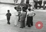 Standbild Schwedisches Schiff M S Gripsholm Jersey City New Jersey USA, 1943, aus Sekunde 50 historischem Filmmaterial Videoclip 65675058285