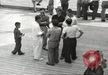 Standbild Schwedisches Schiff M S Gripsholm Jersey City New Jersey USA, 1943, aus Sekunde 54 historischem Filmmaterial Videoclip 65675058285