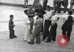 Standbild Schwedisches Schiff M S Gripsholm Jersey City New Jersey USA, 1943, aus Sekunde 60 historischem Filmmaterial Videoclip 65675058285
