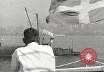 Standbild Schwedisches Schiff M S Gripsholm Jersey City New Jersey USA, 1943, aus Sekunde 61 historischem Filmmaterial Videoclip 65675058285