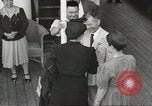 Standbild Das schwedische Schiff M S Gripsholm das Personen nach Japan zurückführt New York United States USA, 1943, aus Sekunde 51 historischem Filmmaterial Videoclip 65675058286