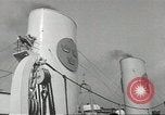 Standbild Schwedisches Schiff M S Gripsholm Jersey City New Jersey USA, 1943, aus Sekunde 27 historischem Filmmaterial Videoclip 65675058290