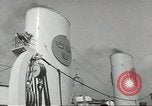 Standbild Schwedisches Schiff M S Gripsholm Jersey City New Jersey USA, 1943, aus Sekunde 28 historischem Filmmaterial Videoclip 65675058290