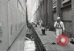 Standbild Schwedisches Schiff M S Gripsholm Jersey City New Jersey USA, 1943, aus Sekunde 42 historischem Filmmaterial Videoclip 65675058291