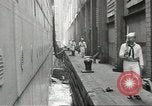 Standbild Schwedisches Schiff M S Gripsholm Jersey City New Jersey USA, 1943, aus Sekunde 44 historischem Filmmaterial Videoclip 65675058291