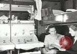 Image of S M Gripsholm ocean liner Jersey City New Jersey USA, 1943, second 25 stock footage video 65675058292