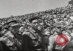 Image of monument to victims of Majdanek concentration camp Lublin Poland, 1944, second 31 stock footage video 65675058296