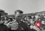 Image of monument to victims of Majdanek concentration camp Lublin Poland, 1944, second 37 stock footage video 65675058296