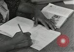 Image of African American citizens in Great Depression United States USA, 1937, second 46 stock footage video 65675058300
