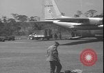 Standbild US Air Force C-130 Flugzeugen Kamina Republik Kongo, 1964, aus Sekunde 46 historischem Filmmaterial Videoclip 65675058318
