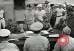 Standbild Japanische Kapitulation von Wake Island und Marcus Insel Pacific Theater, 1945, aus Sekunde 16 historischem Filmmaterial Videoclip 65675058333