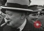 Image of Winston Churchill Quebec Canada, 1943, second 59 stock footage video 65675058347
