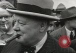 Image of Winston Churchill Quebec Canada, 1943, second 60 stock footage video 65675058347