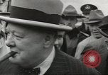 Image of Winston Churchill Quebec Canada, 1943, second 61 stock footage video 65675058347