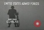 Image of American armed forces cut 90 percent United States USA, 1946, second 4 stock footage video 65675058353