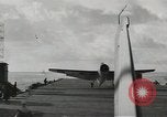 Image of Aircraft operations aboard aircraft carrier USS Independence Pacific Theater, 1943, second 4 stock footage video 65675058371
