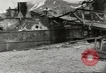 Immagine di Danni da bombardamento giapponese di Harbor olandese Aleutian Islands Alaska USA, 1942, secondo 48 filmato di repertorio 65675058382