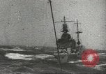 Immagine di Giapponese incrociatori leggeri nel mare in tempesta Aleutians, 1942, secondo 28 filmato di repertorio 65675058386