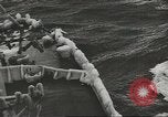 Immagine di Giapponese incrociatori leggeri nel mare in tempesta Aleutians, 1942, secondo 60 filmato di repertorio 65675058386
