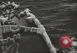 Immagine di Giapponese incrociatori leggeri nel mare in tempesta Aleutians, 1942, secondo 61 filmato di repertorio 65675058386