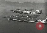 Immagine di Mitsubishi G3M nellâ bombardieri Oceano Pacifico, 1942, secondo 18 filmato di repertorio 65675058389