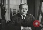 Standbild Amerikanische Unterstaatssekretär des Krieges Robert Porter Patterson europäische Theater, 1943, aus Sekunde 14 historischem Filmmaterial Videoclip 65675058395