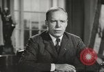 Standbild Amerikanische Unterstaatssekretär des Krieges Robert Porter Patterson europäische Theater, 1943, aus Sekunde 30 historischem Filmmaterial Videoclip 65675058395