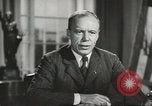 Standbild Amerikanische Unterstaatssekretär des Krieges Robert Porter Patterson europäische Theater, 1943, aus Sekunde 37 historischem Filmmaterial Videoclip 65675058395