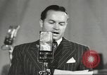 Image of Bob Hope Los Angeles California USA, 1944, second 12 stock footage video 65675058402