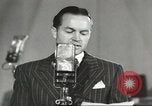 Image of Bob Hope Los Angeles California USA, 1944, second 13 stock footage video 65675058402