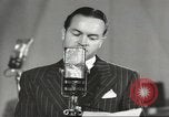 Image of Bob Hope Los Angeles California USA, 1944, second 15 stock footage video 65675058402