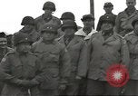 Image of Brigadier General Barnett Aleutian Islands Alaska USA, 1943, second 46 stock footage video 65675058410