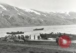 Image of American forces land on Attu Island Aleutian Islands Alaska USA, 1943, second 27 stock footage video 65675058416