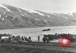 Image of American forces land on Attu Island Aleutian Islands Alaska USA, 1943, second 33 stock footage video 65675058416